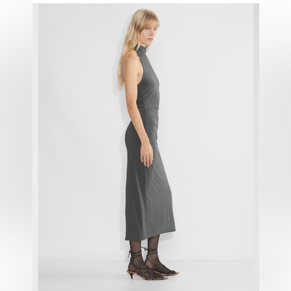 Wilfred
Smooth Matter Remedy Dress Color Coal Grey Size Small Halter & Backless - Picture 5 of 10